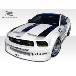 2005-2009 Ford Mustang Duraflex Circuit Wide Body Front Bumper - 1 Piece image - 5