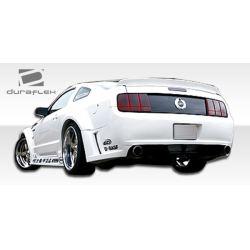 2005-2009 Ford Mustang Duraflex Circuit Wide Body Rear Bumper - 1 Piece image - 4