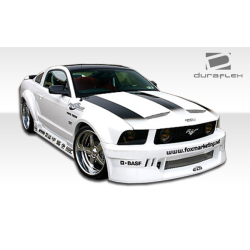 2005-2009 Ford Mustang Duraflex Circuit Wide Body Rear Fender Flares - 2 Piece image - 5