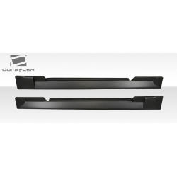 2005-2014 Ford Mustang Duraflex Circuit Wide Body Side Skirts Rocker Panels - 2 Piece image - 7