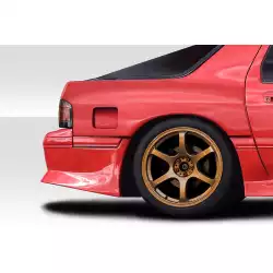 1986-1991 Mazda RX-7 M-1 Sport Rear Fender Flares (+30mm) - 2 Piece image - 1
