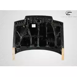 1988-1991 Honda Civic HB CR-X OEM Look Hood - 1 Piece image - 4