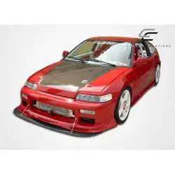 1988-1991 Honda Civic OEM Look Carbon Fiber Hood image - 16