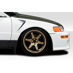 1988-1991 Honda CR-X Duraflex F-1 Fenders - 2 Piece image - 1