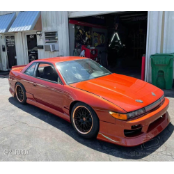 1989-1994 Nissan Silvia S13 Duraflex M-1 Sport Fenders (+30mm)- 2 Piece image - 4