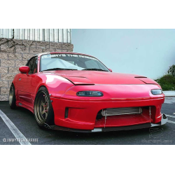 1990-1997 Mazda Miata Duraflex Wizdom Front Bumper - 1 Piece image - 3