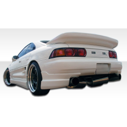 1991-1995 Toyota MR2 Duraflex Type B Rear Add Ons Spat Bumper Extensions - 2 Piece image - 1