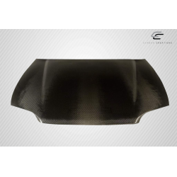 1992-1995 Honda Civic 2DR / HB Carbon Creations Dritech OEM Look Hood - 1 Piece image - 10