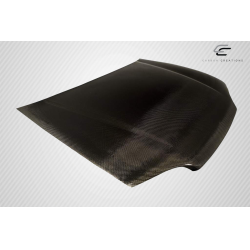 1992-1995 Honda Civic 2DR / HB Carbon Creations Dritech OEM Look Hood - 1 Piece image - 11