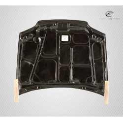 1992-1995 Honda Civic 2DR / HB Carbon Creations Dritech OEM Look Hood - 1 Piece image - 13