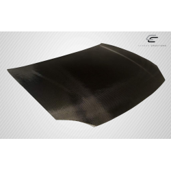 1993-1997 Honda Del Sol Carbon Creations Dritech OEM Look Hood - 1 Piece image - 6