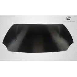 1993-1997 Honda Del Sol OEM Look Carbon Fiber Hood image - 10
