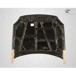 1993-1997 Honda Del Sol OEM Look Carbon Fiber Hood image - 16