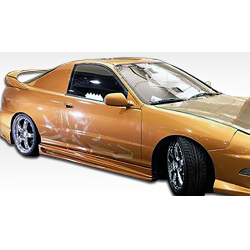 1994-2001 Acura Integra 2DR Duraflex Bomber Side Skirts Rocker Panels - 2 Piece image - 1