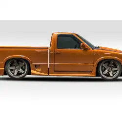 1994-2004 Chevrolet S-10 Sonoma Standard / Step Side Drifter Side Skirts Rocker Panels - 4 Piece image - 1