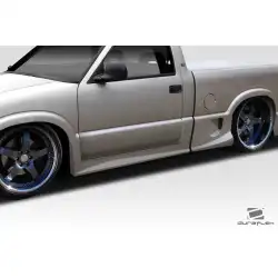 1994-2004 Chevrolet S-10 Sonoma Standard / Step Side Drifter Side Skirts Rocker Panels - 4 Piece image - 39