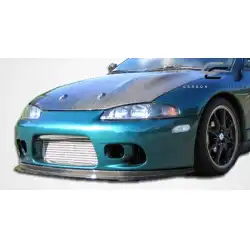 1995-1999 Mitsubishi Eclipse OEM Look Carbon Fiber Hood image - 7