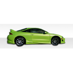 1995-1999 Mitsubishi Eclipse Eagle Talon Duraflex Bomber Side Skirts Rocker Panels - 2 Piece image - 1