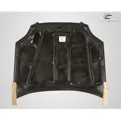 1996-1998 Honda Civic OEM Look Carbon Fiber Hood image - 18