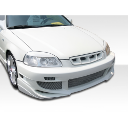 1996-1998 Honda Civic Duraflex AVG Front Bumper - 1 Piece image - 1