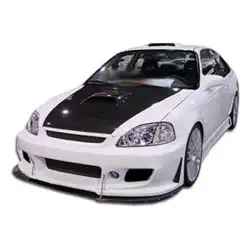 1999-2000 Honda Civic B-2 Front Bumper image - 1