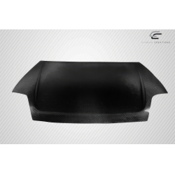 1997-2001 Honda Prelude Carbon Creations OEM Look Hood - 1 Piece image - 3