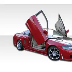 1998-2002 Honda Accord 2DR B-2 Side Skirts Rocker Panels - 2 Piece image - 1