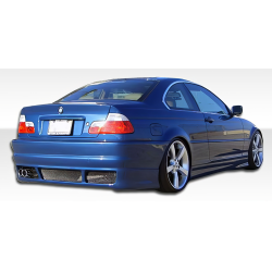 1999-2006 BMW 3 Series E46 2DR 4DR Duraflex R-1 Rear Bumper - 1 Piece image - 1