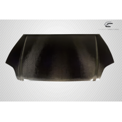 1999-2000 Honda Civic Carbon Creations Dritech OEM Look Hood - 1 Piece image - 1