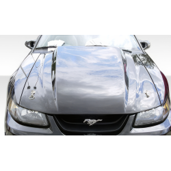 1999-2004 Ford Mustang Duraflex Cowl Hood - 1 Piece image - 1