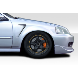 1999-2000 Honda Civic Duraflex F-1 Fenders - 2 Piece image - 1