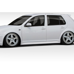 1999-2005 Volkswagen Golf 4DR Duraflex R32 Side Skirts Rocker Panels - 2 Piece image - 1