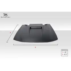 Universal Spyder 3 Hood Scoop - 1 Piece image - 4
