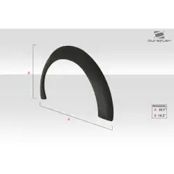 Universal Fender Flares - 2 Piece (S) image - 3