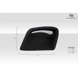 Universal NSX Air Ducts - 2 Piece image - 3