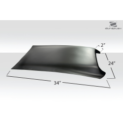 Universal Duraflex Hood / Roof Scoop Type 1 - 1 Piece image - 4