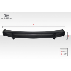 Universal Duraflex Saleen Wing Trunk Lid Spoiler - 1 Piece image - 6