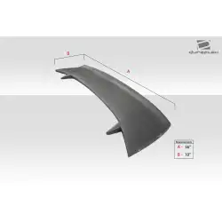 Universal Sniper Wing Spoiler - 1 Piece image - 5