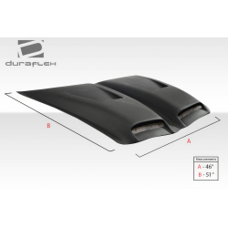 Universal Duraflex Vortex Hood Scoop - 1 Piece image - 3
