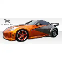2003-2008 Nissan 350Z Vader 3 Side Skirts image - 16