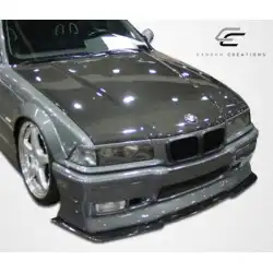 1992-1998 BMW 3 Series M3 E36 2DR Convertible OEM Look Hood - 1 Piece image - 4