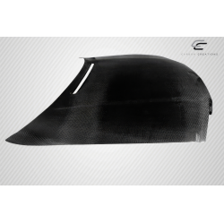 1999-2001 BMW 3 Series E46 4DR Carbon Creations OEM Look Hood - 1 Piece image - 4