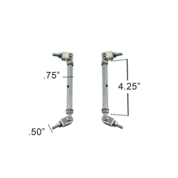 Universal Splitter Rods 100mm - 2 Piece (S) image - 1
