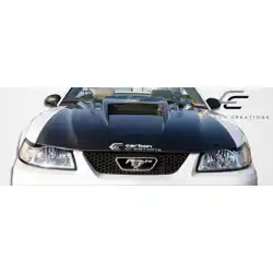 1999-2004 Ford Mustang Spyder 3 Carbon Fiber Hood image - 14