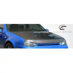 1999-2005 Volkswagen Golf GTI Boser Hood - 1 Piece image - 3