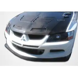 2003-2005 Mitsubishi Evolution Demon Carbon Fiber Front Lip image - 4
