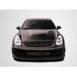 2003-2007 Infiniti G Coupe G35 TS-1 Front Bumper - 1 Piece image - 5