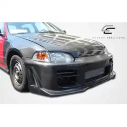 1992-1995 Honda Civic OEM Look Carbon Fiber Fender image - 10