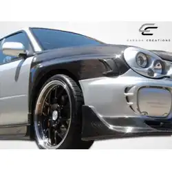 2002-2003 Subaru Impreza OEM Look Carbon Fiber Fender image - 4