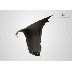 2003-2008 Nissan 350Z Z33 Carbon Creations OEM Look Fenders - 2 Piece image - 11
